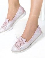 Naiste roosad kingad (Loafers)  G06-pink